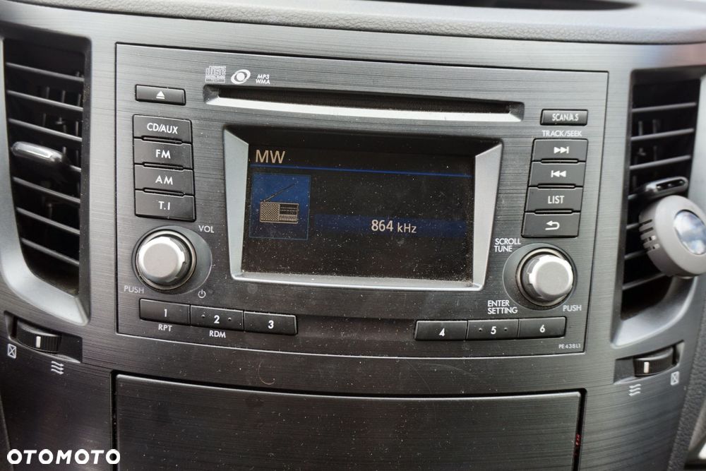 RADIO FABRYCZNE CD OUTBACK IV BR 86201AJ430 SUBARU 2009-2014 - 1