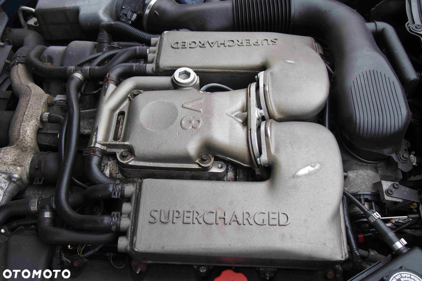 SILNIK AJ27S JAGUAR XKR X100 KOMPRESOR SUPERCHARGER 4.0 V8 276 kW 2002r - 2