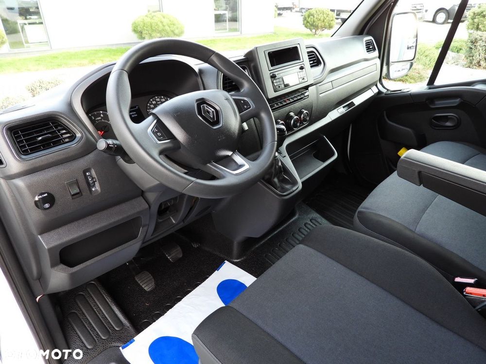 Renault MASTER PLANDEKA 10 PALET WEBASTO TEMPOMAT LEDY PNEUMATYKA KLIMATYZACJA  165KM - 3