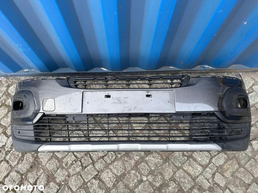 ZDERZAK PRZEDNIE PRZÓD PEUGEOT PARTNER RIFTER III 2018- KRATKI SPOILER - 1
