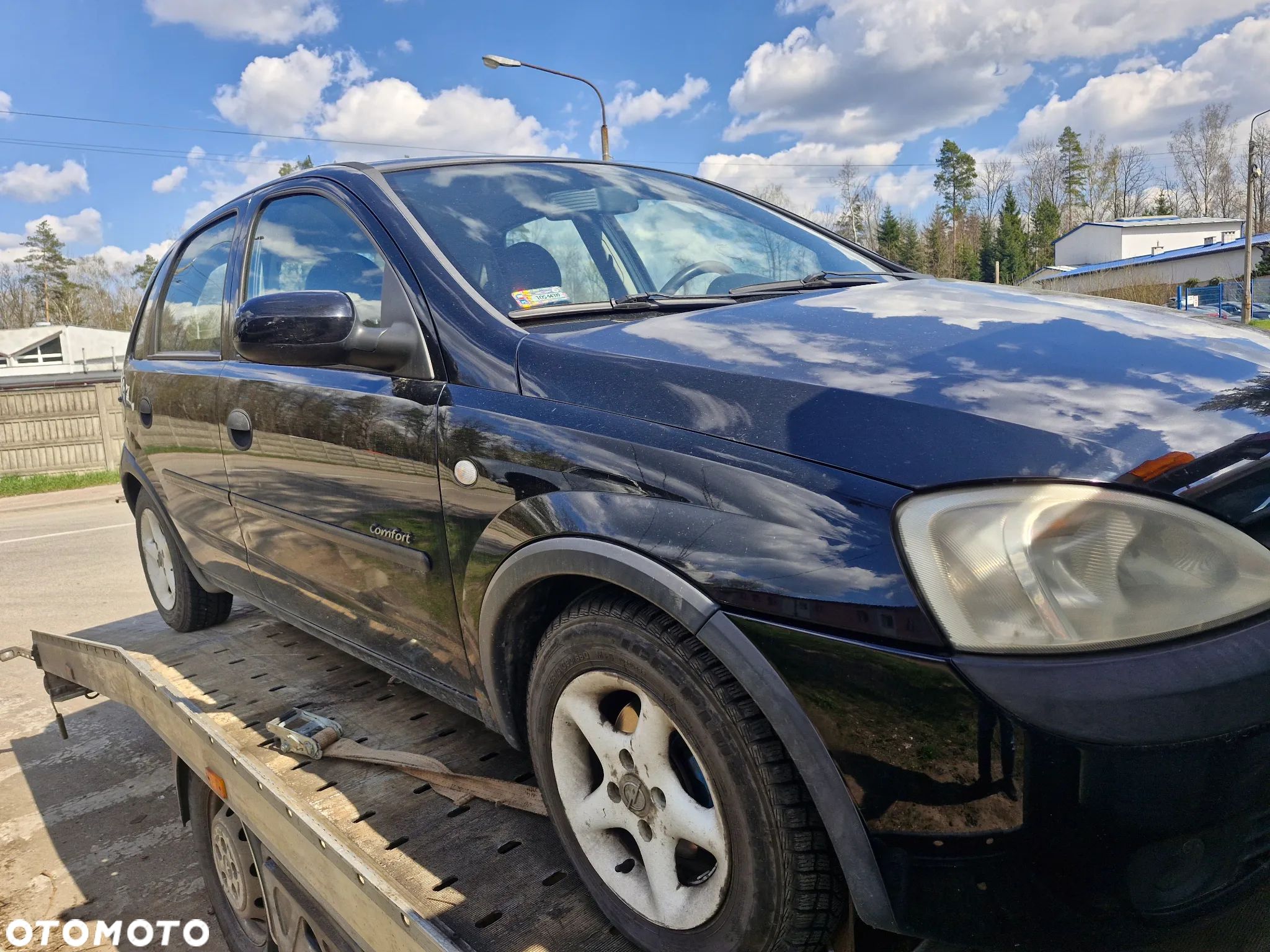 Opel corsa c Z20C maska zderzak drzwi szyby klapa koła pojazd na czesci demontaż - 1