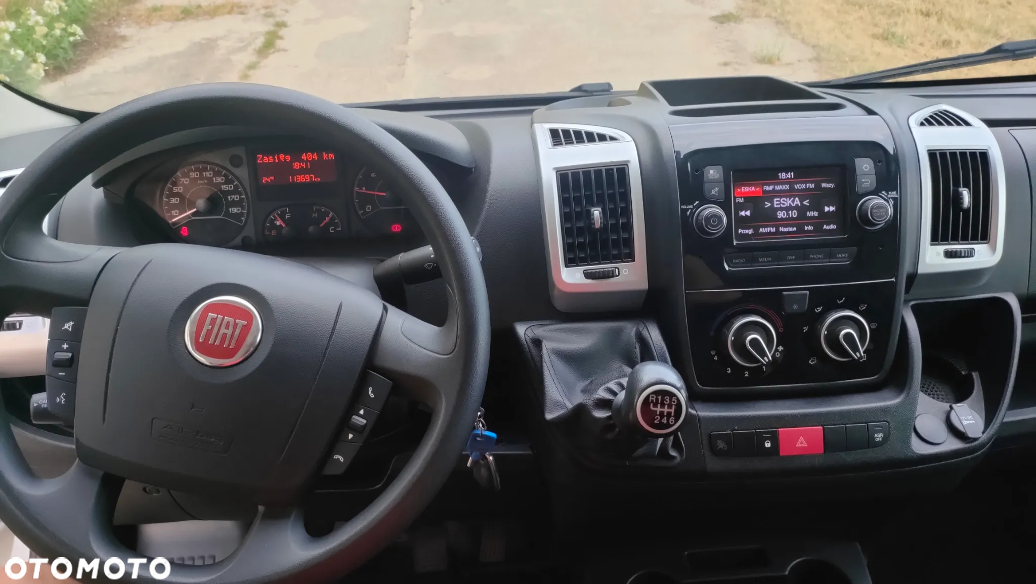 Fiat Fiat DUCATO L4H2 MAXI SILNIK 2,3 IVECO 140KM 113 Tyś km SALON PL SERWIS DO OSTATNIEGO Km TEMPOMAT KAMERA COFANIA KLIMA BAGAŻNIK DACHOWY    VAT 1 - 15