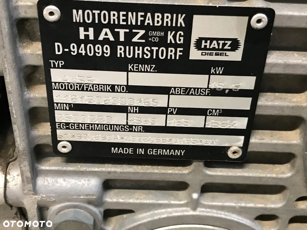 SILNIK HATZ 4W35 19,9 kW 8942netto - 11