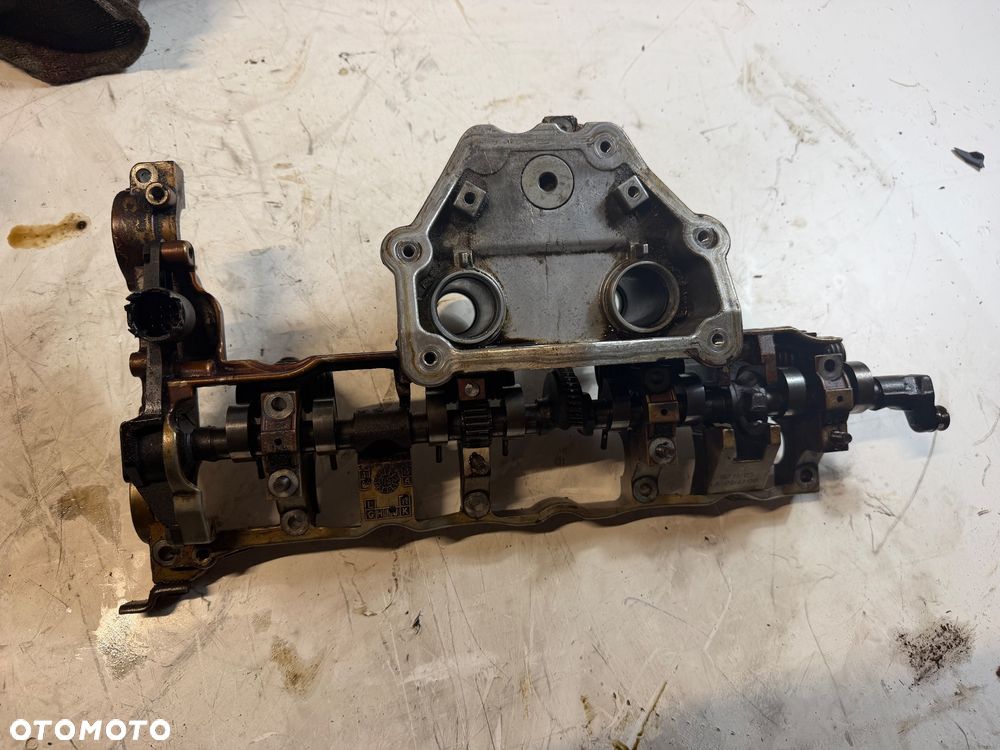 Wałek mimośrodowy czujnik komplet  N42 N46 valvetronic ładny nie wytarty z podstawą - 1