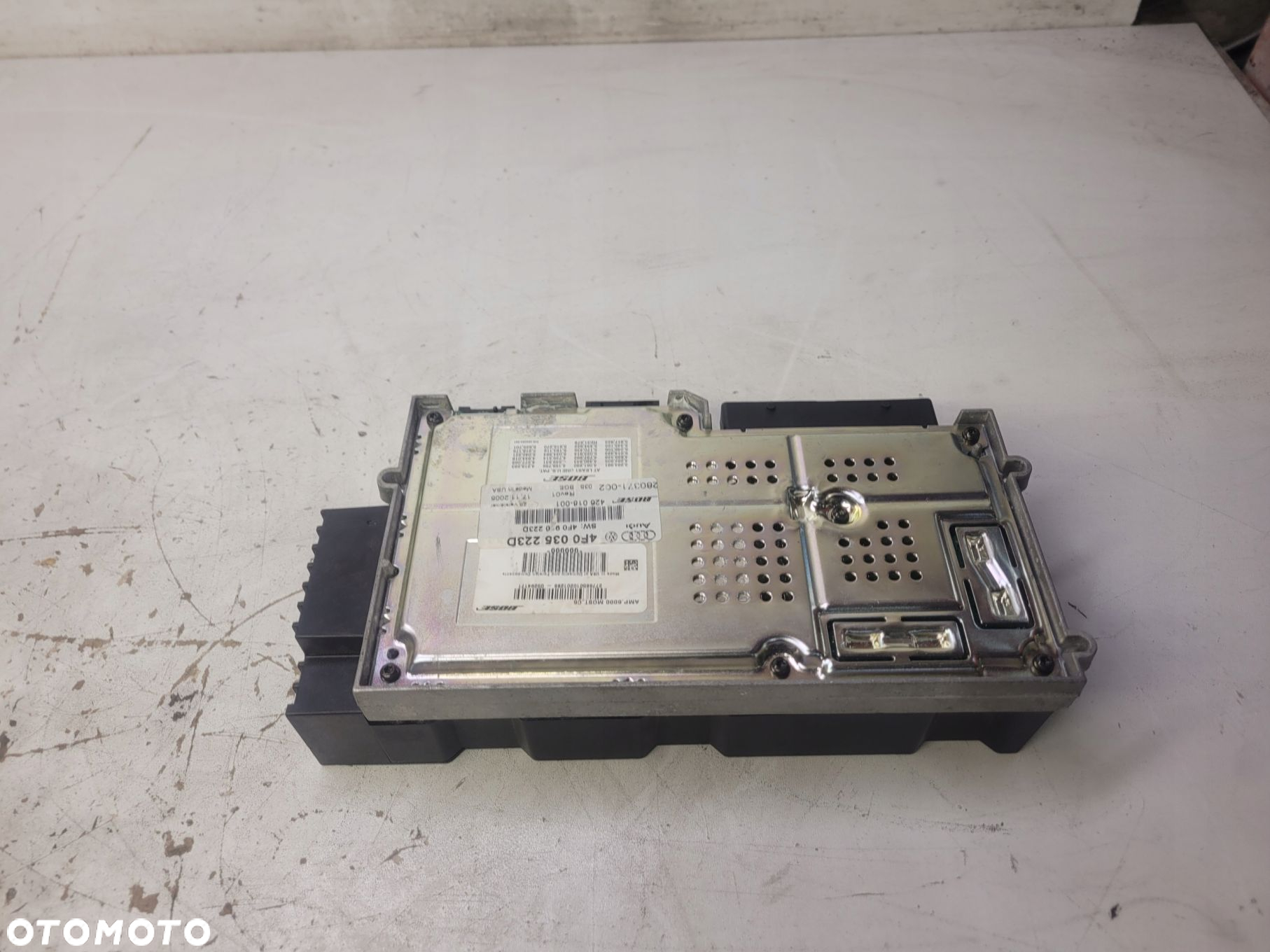 WZMACNIACZ BOSE AUDI A6 C6 4F0035223D SPRAWNY ! - 5