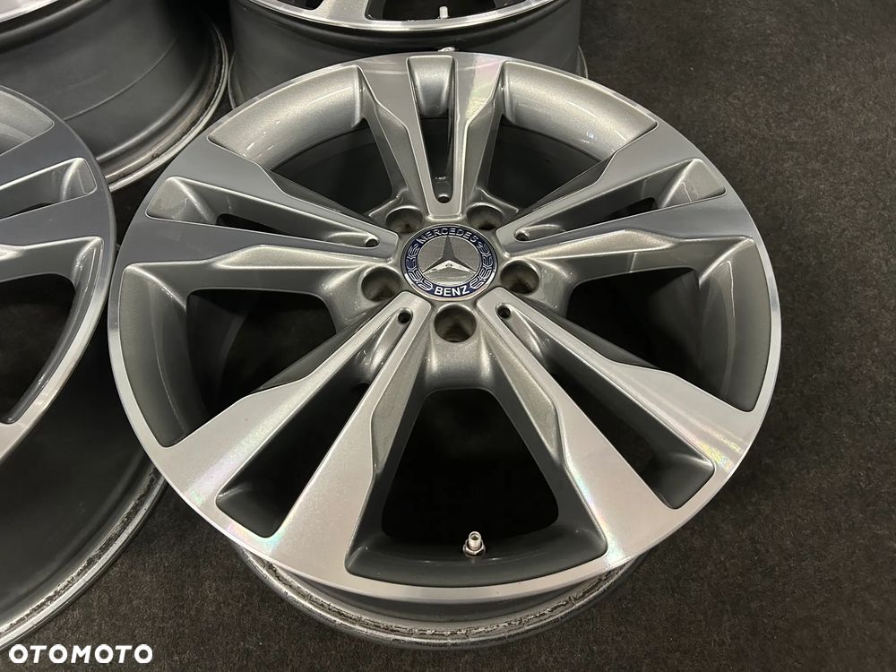 Alufelgi Mercedes C-Klasa W205, W204, E-Klasa W212, V-Klasa 18 cali 5x112 4szt. Ładne z czujnikami! - 8