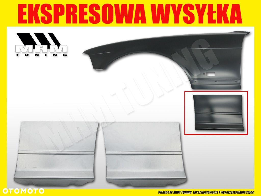 BLOTNIK PRZOD REPERATURKA BMW 3 E36 COUPE CABRIO - 2