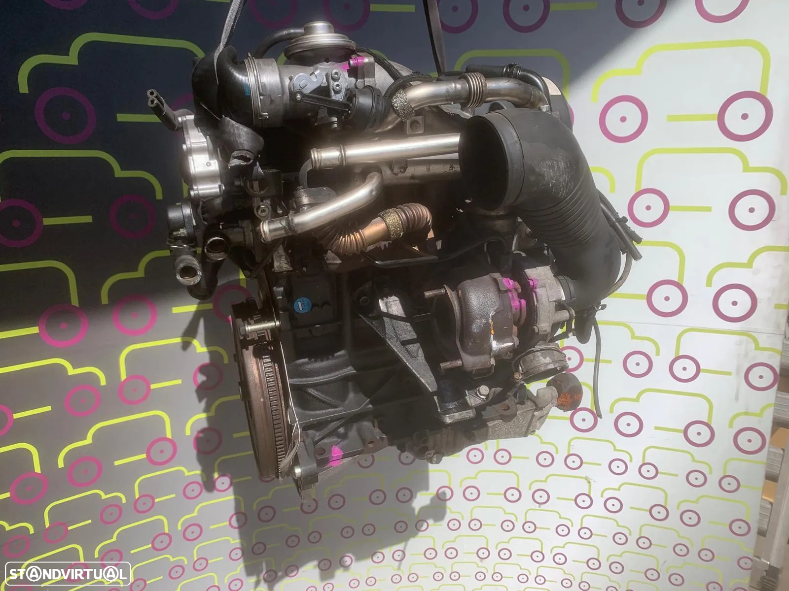 Motor AUDI A4 (B6) 1.9 TDI Ref. AVF  NO-20343 - 5