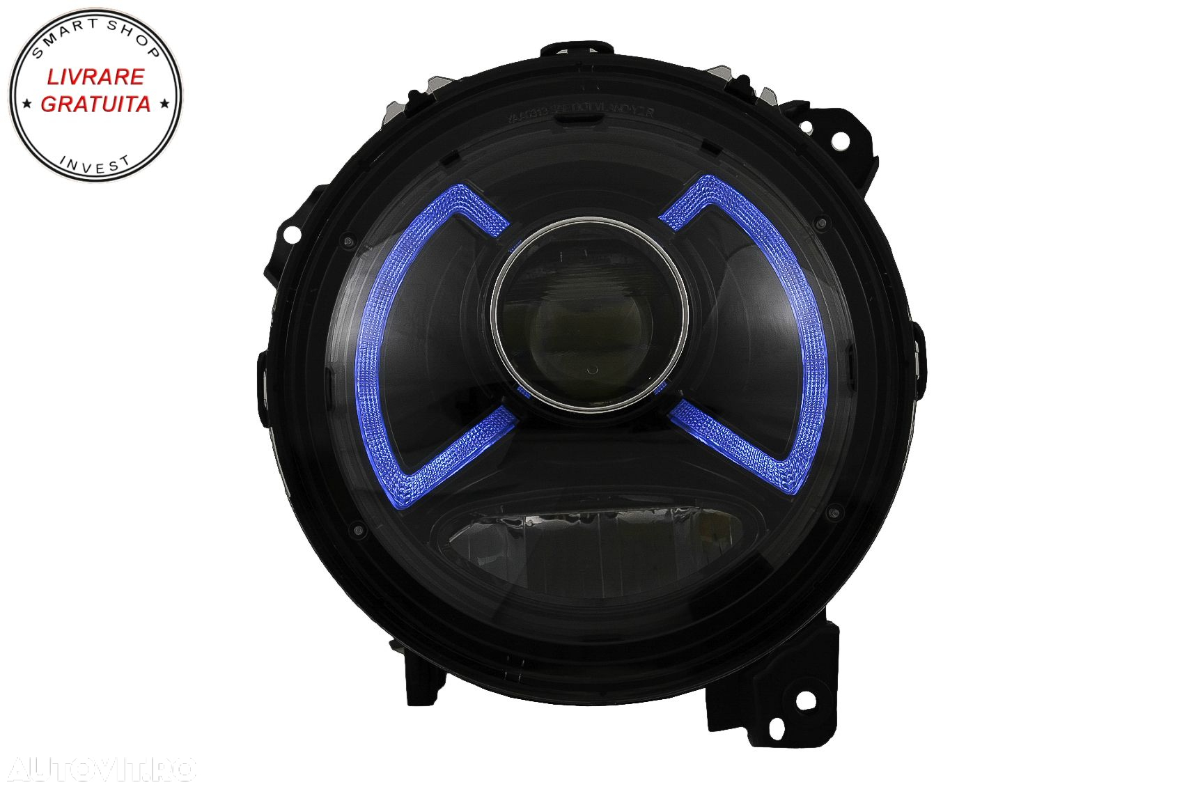Faruri LED compatibile cu Jeep Wrangler IV JL/JLU (2018-up)- livrare gratuita - 3