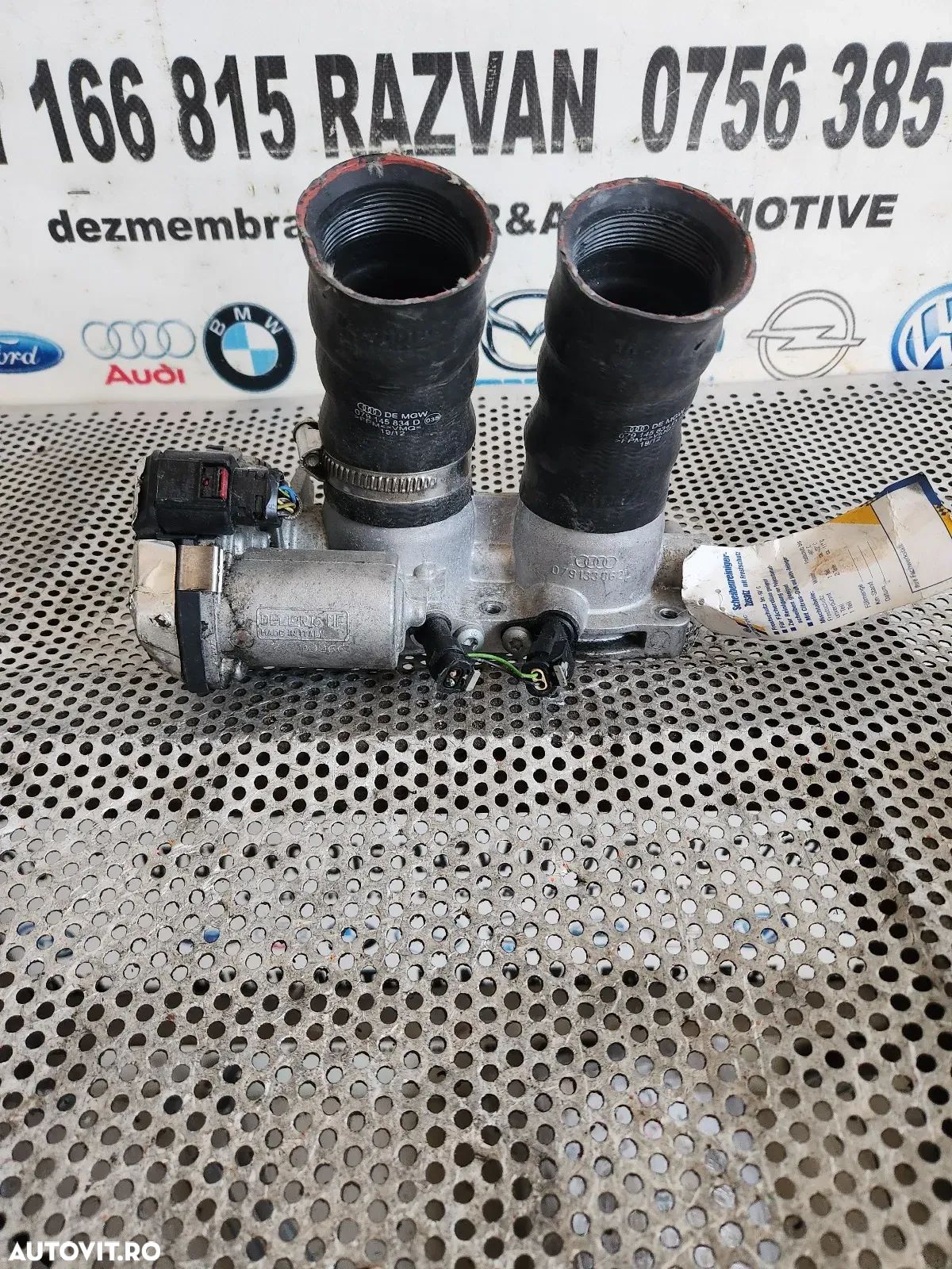 Clapeta Acceleratie Dublu Corp Audi A6 S6 RS6 A7 S7 RS7 A8 S8 RS8 Q7 Q8 3.0 4.0 Benzina TSI TFSI Co - 1