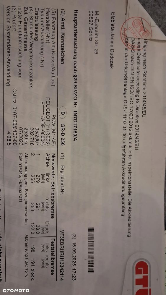 Peugeot 807 2.0 HDi Active - 13