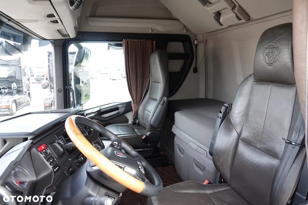 Scania S 500 / RETARDER / KLIMA POSTOJOWA / ALUFELGI / SKÓRY / OPONY 100% / ZBIORNIKI 1 400 L - 24