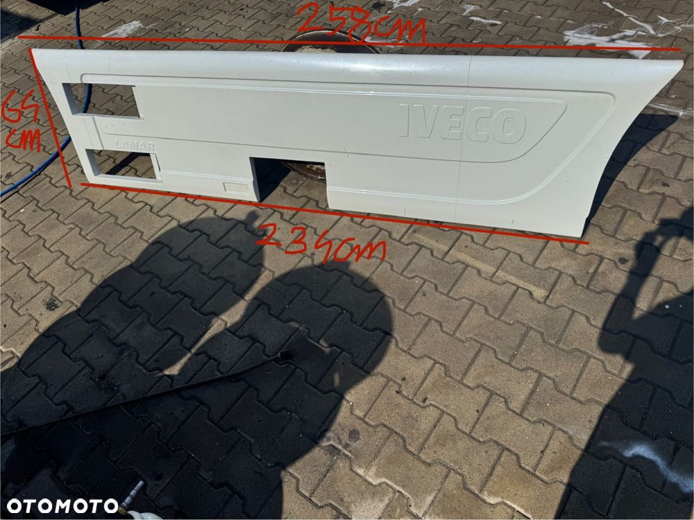 Spoiler spojler owiewka boczna międzyosiowa Iveco - 3