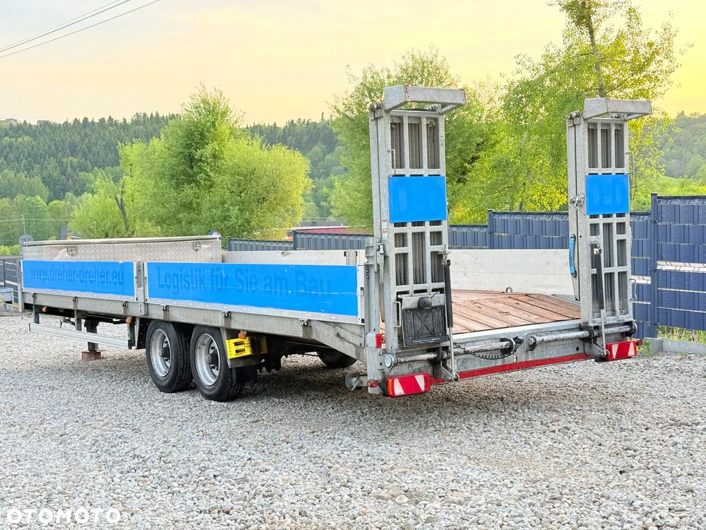 Humbaur * Przyczepa Tandem Humbaur * Niskopodwoziowa * 7.20 Długa * Najazdy * - 13