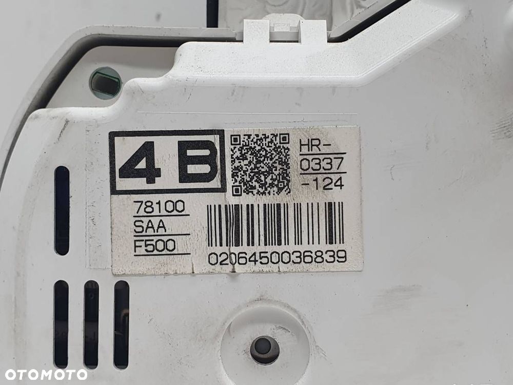 LICZNIK ZEGARY HONDA JAZZ II HR0337124 EUROPA 1.3 BENZYNA 83KM - 6