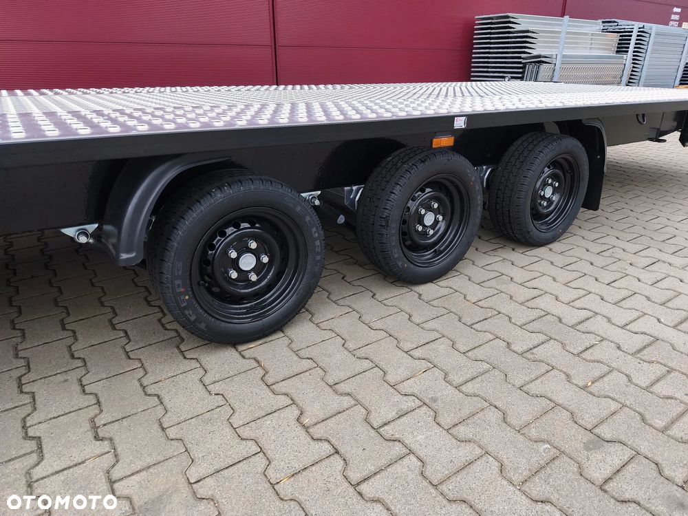 Besttrailers Laweta Warior NM Besttrailers 6,5 x 2,2m, DMC 3500kg, koła R13C, podjazdy, wciągarka ALKO - 8