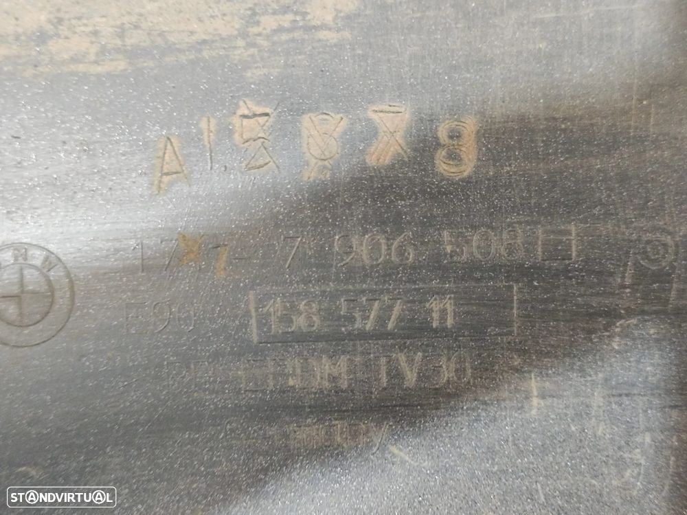 Conjunto Embaladeira Embaladeiras Esquerda Direita BMW Serie 3 E90 E91 LCI Saia Saias Lateral Laterais Original - 9