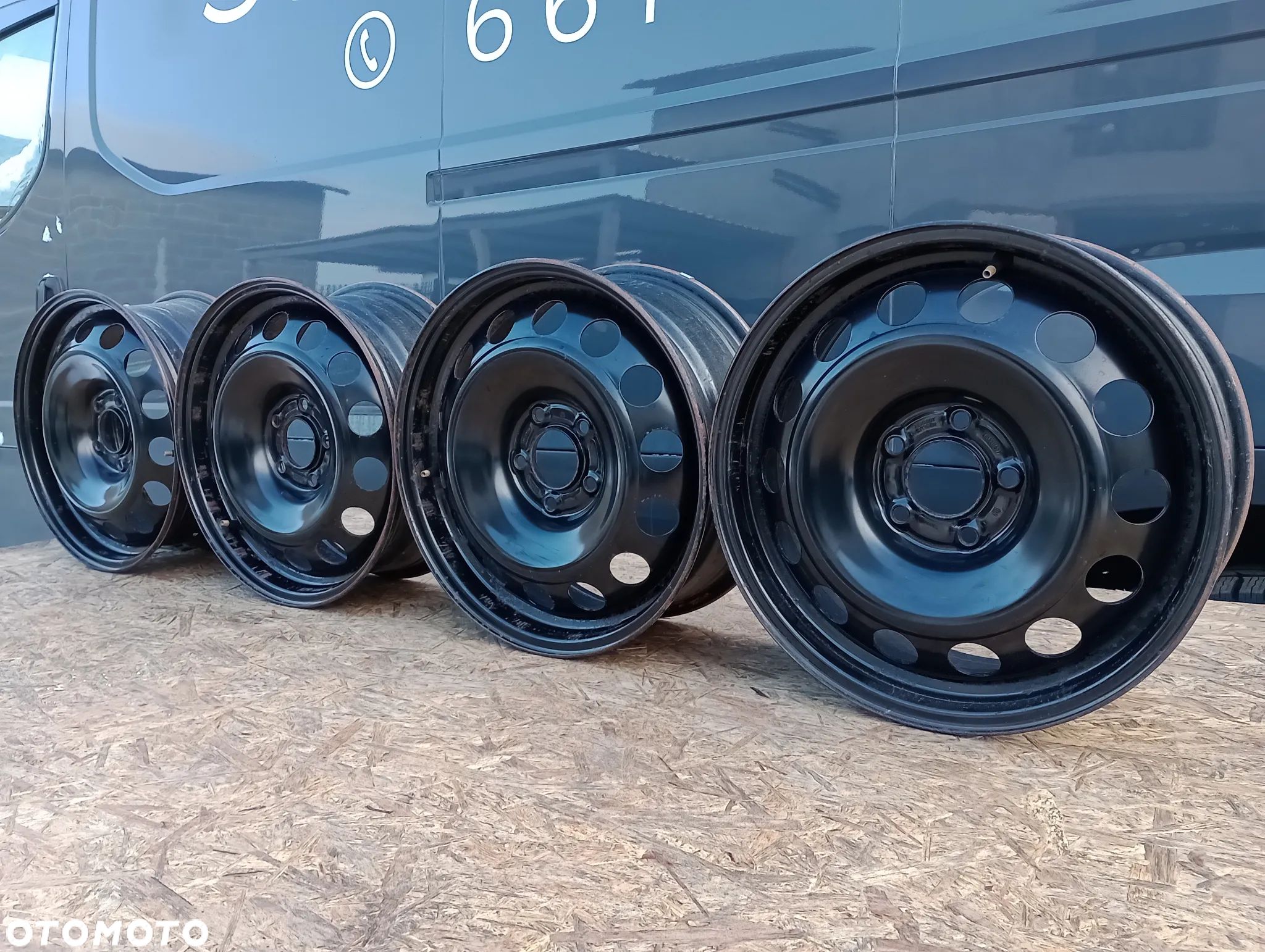 FELGI STALOWE 5x108 R16 6,5J ET47 BERLINGO JUMPY DOBLO SCUDO COMBO VIVARO ZAFIRA PARTNER RIFTER EXPERT TRAVELLER PROACE CITY PROACE - 1