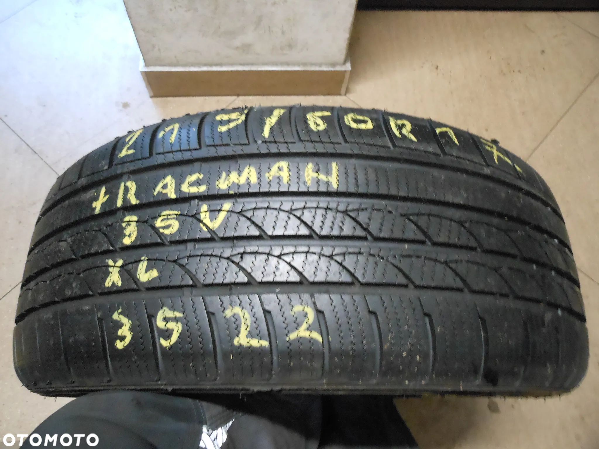 Opona pojedyńcza 215/50r17 tracmax ice plus s210 7,5mm zima - 1
