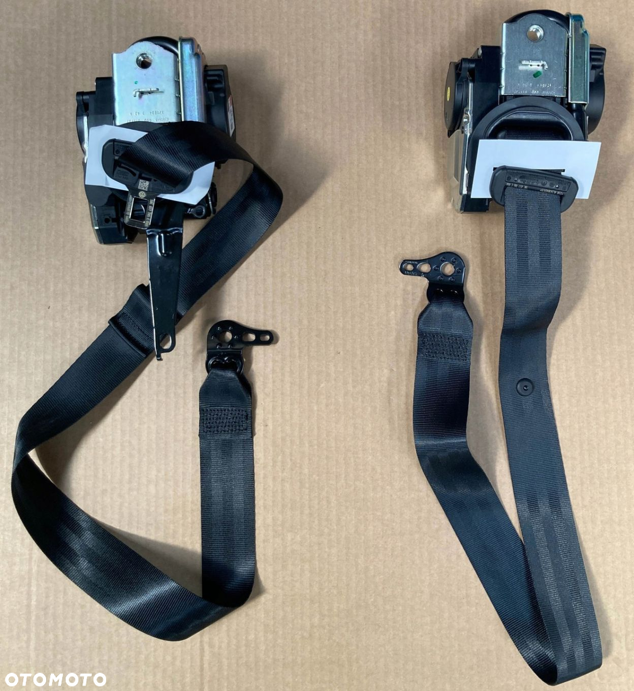 VW Tiguan II 2 2016 PAS BEZPIECZEŃSTWA LP SEAT BELT 5NC857705C 5NC857706C - 4