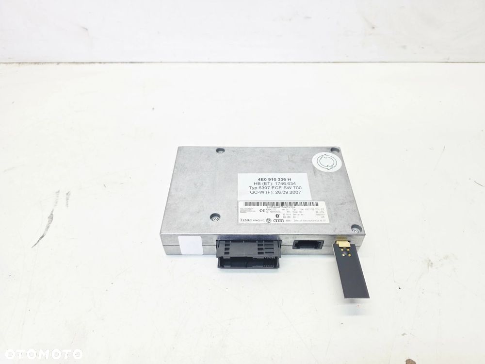MODUŁ BLUETOOTH AUDI A4 A5 A6 Q5 Q7 4E0862335 4E0910336H - 1