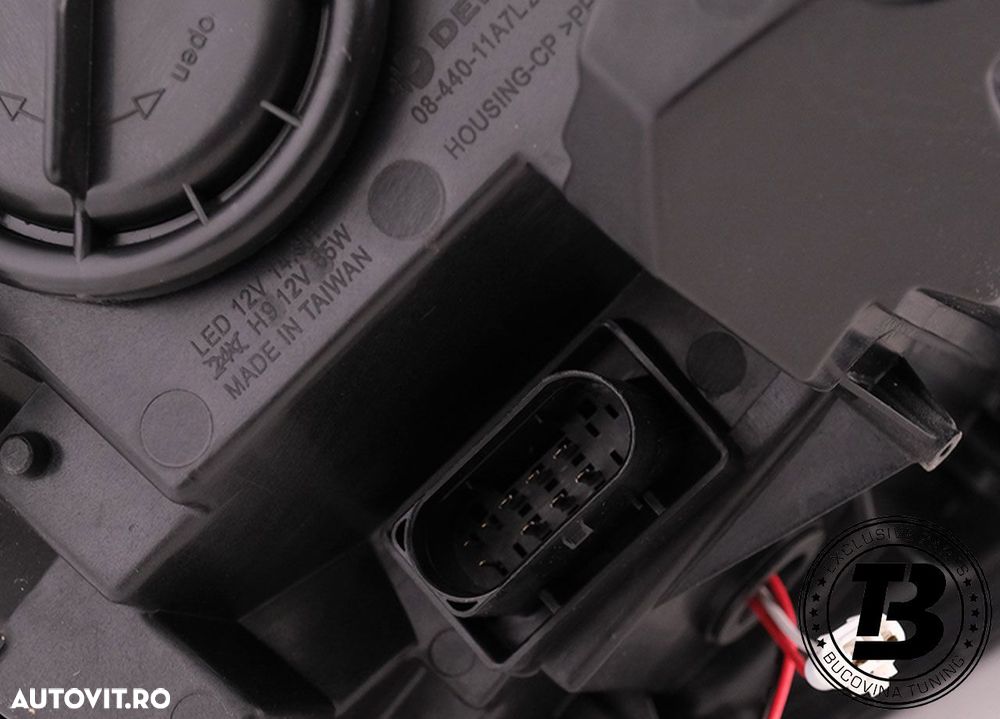 Faruri LED compatibile cu Mercedes ML W166 Black Design - 16