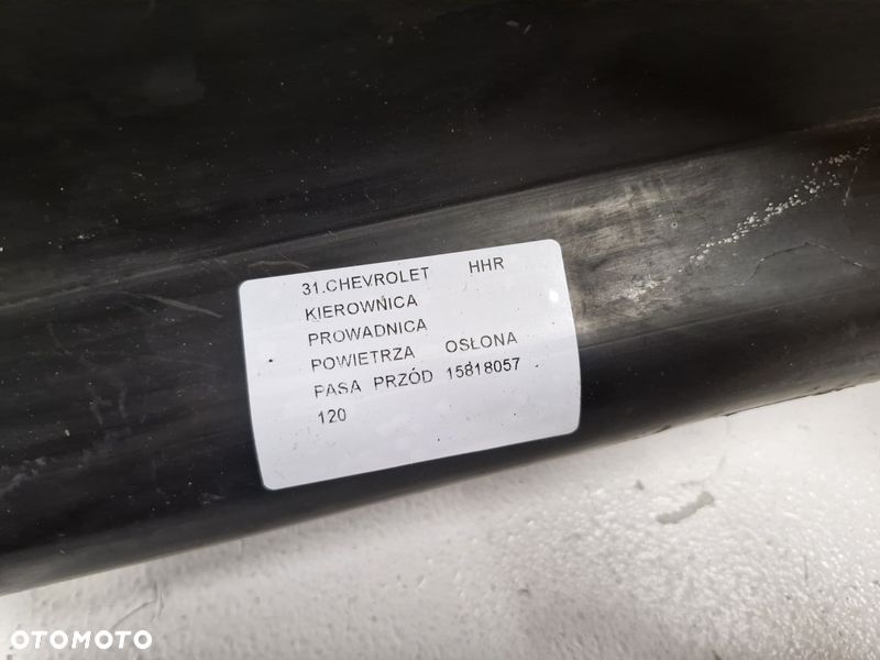 chevrolet hhr kierownica prowadnica powietrza osłona pasa przód 15818057 - 4
