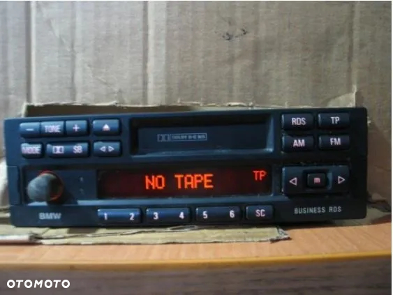 radio samochodowe philips BMW business rds + kod unikat klasyk - 6