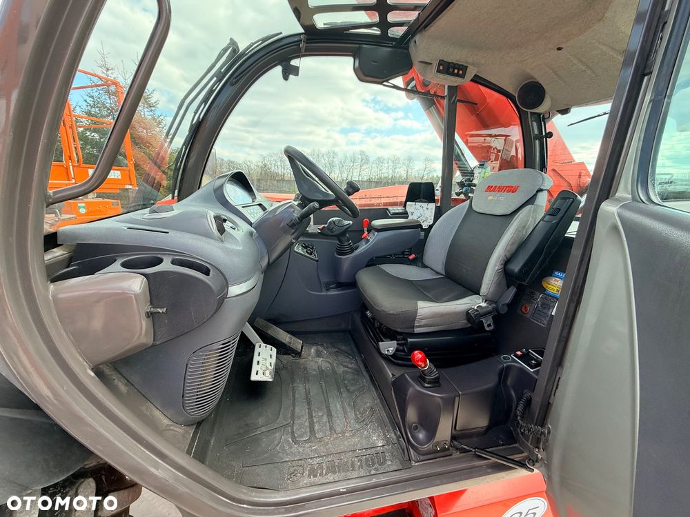 Manitou Ładowarka teleskopowa Manitou Mlt 840 137 PS łyżka widły Merlo 42.7 TF 737 130 Jcb 541-70 Bobcat TL 38.70 rolnicza budowlana KLIMA zaczep hydr - 10