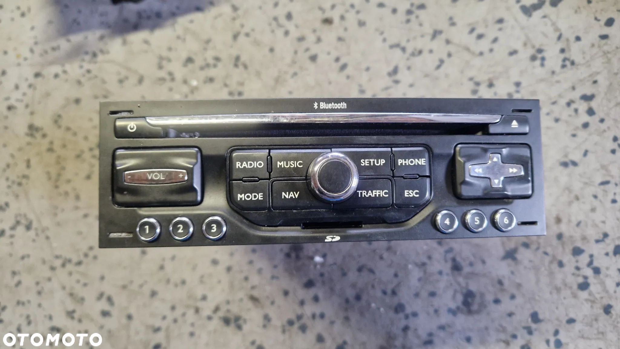CITROEN C4 PICASSO RADIO NAWIGACJA 96661986XT - 1