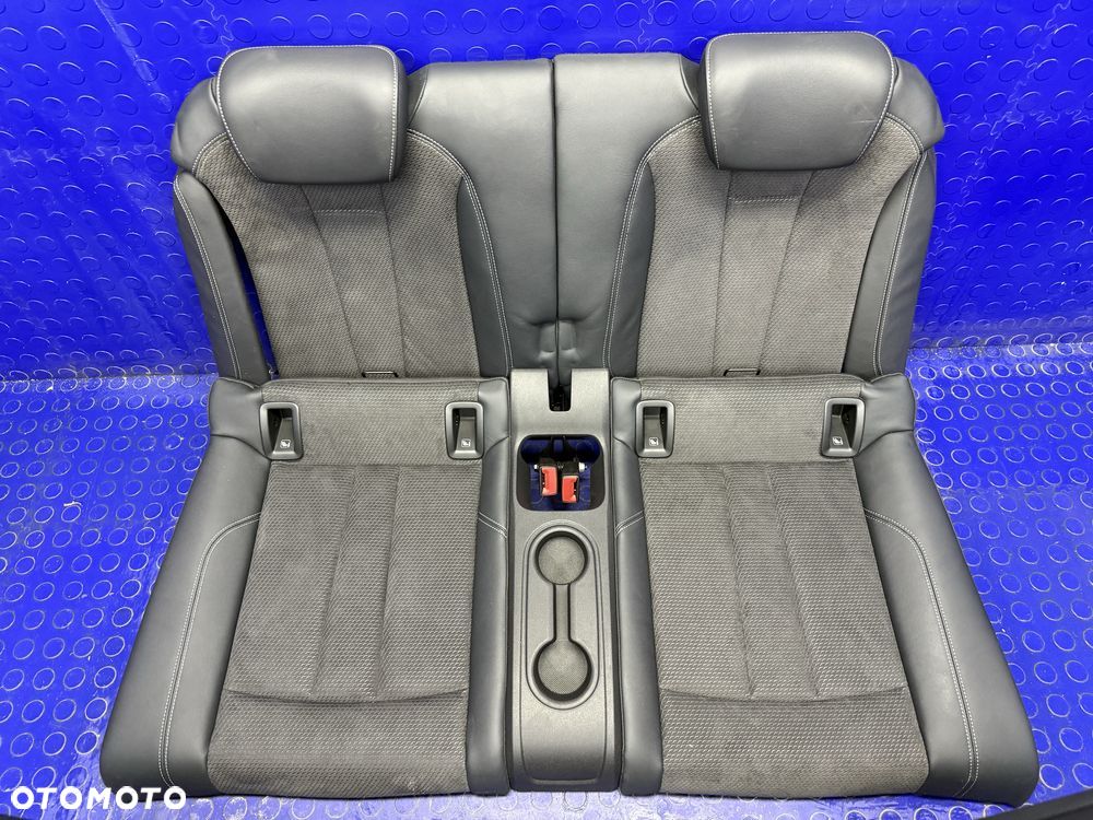 KOMPLET foteli skóra alcantara S-LINE AUDI A5 F5 8W7 CABRIO grzane OEM - 4