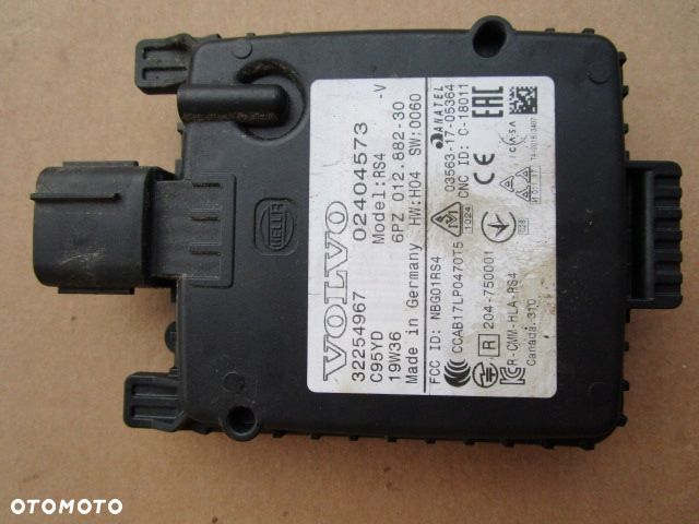 VOLVO V90 S90 XC90 XC60 V60 S60 MODUŁ CZUJNIK SENSOR BLIS 32254967 - 1