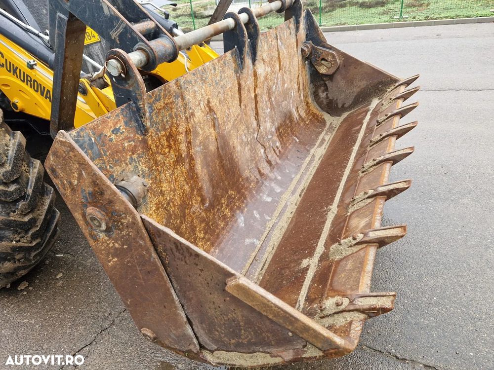 Altul CUKUROVA 888 STAGE V BULDOEXCAVATOR CU ROTI EGALE CUPA MULTIFUNCTIONALA FRUCI - 10