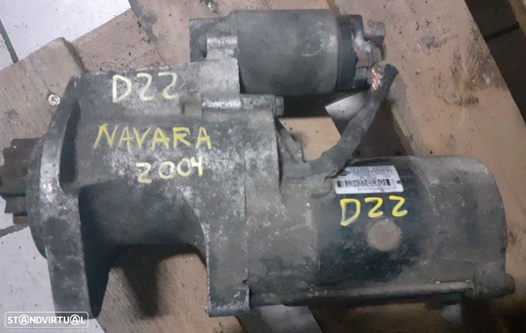 motor de arranque nissan navara D22 turbo - 1