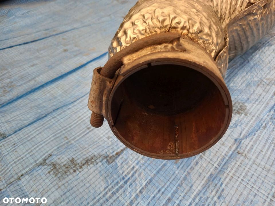 Kolanko tłumika wydech końcowy Claas Ares Axion Arion 530 540 550 620 630 640 650 - 2