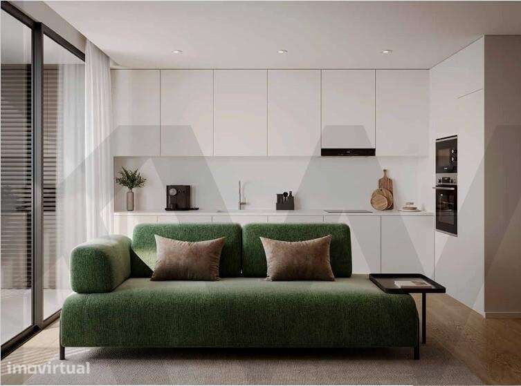 T2 Premium Oporto Plaza | 2 Suites | Sala 29m2 | Orientação Poente e G - Grande imagem: 2/6