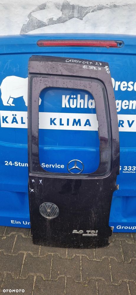 Drzwi Volkswagen Caddy 2005-2020r. Tył Prawy Skrzydło - 1