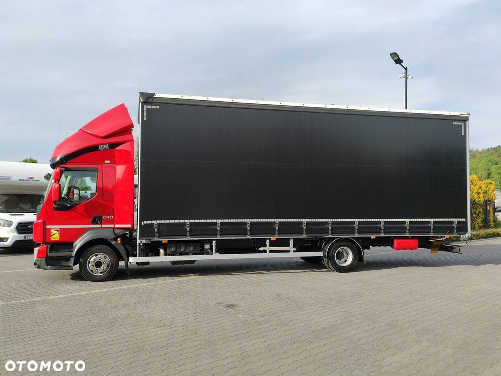 Volvo FL12.240 E6 Firana Tył Drzwi Dach Zsuwany Bogato Wyposażony !!! - 8