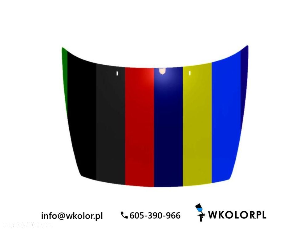 NOWA POKRYWA SILNIKA SEAT CORDOBA 1998-2001 LAKIEROWANA W KOLOR - 1