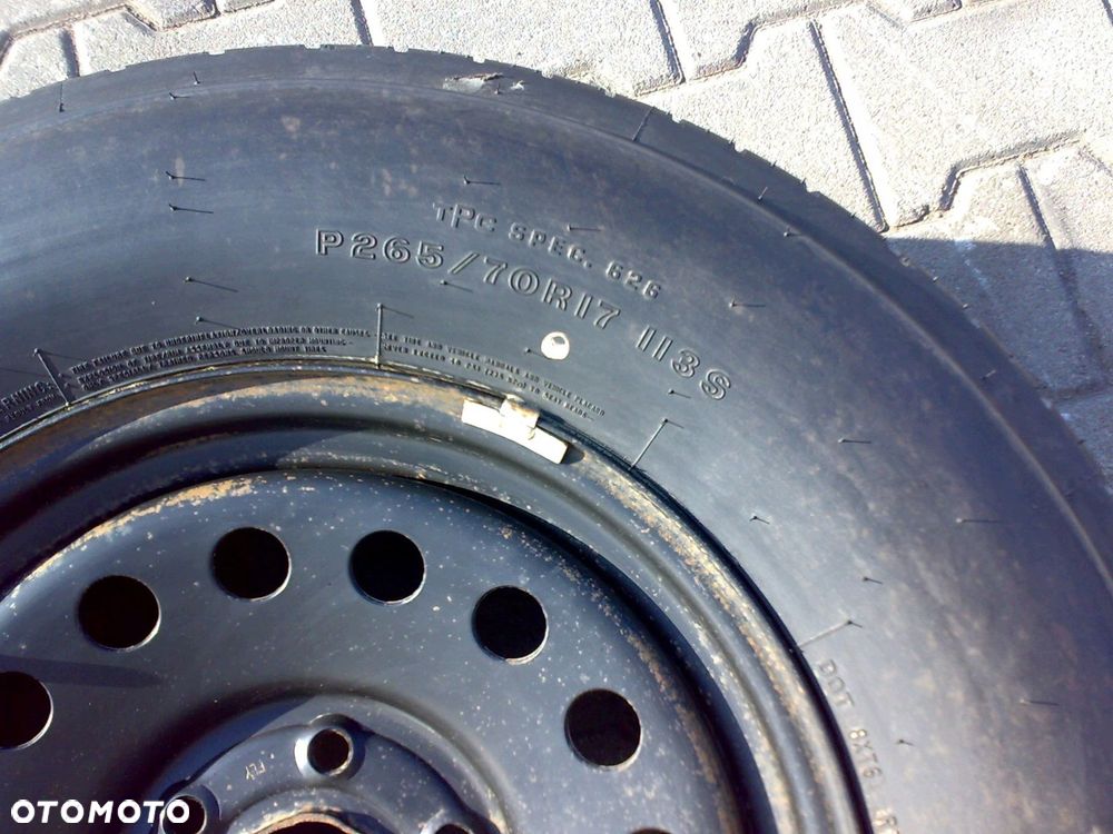 escalade yukon suburban tahoe 15- koło felga opona zapas dojazdówka - 2