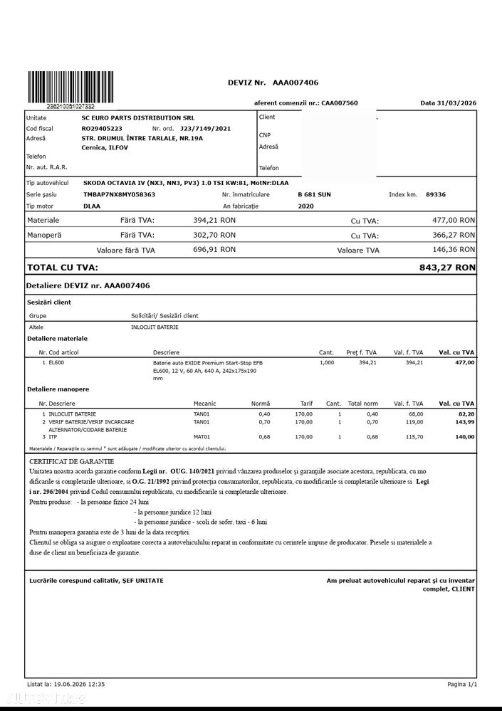 Skoda Octavia 1.0 TSI Ambition - 21