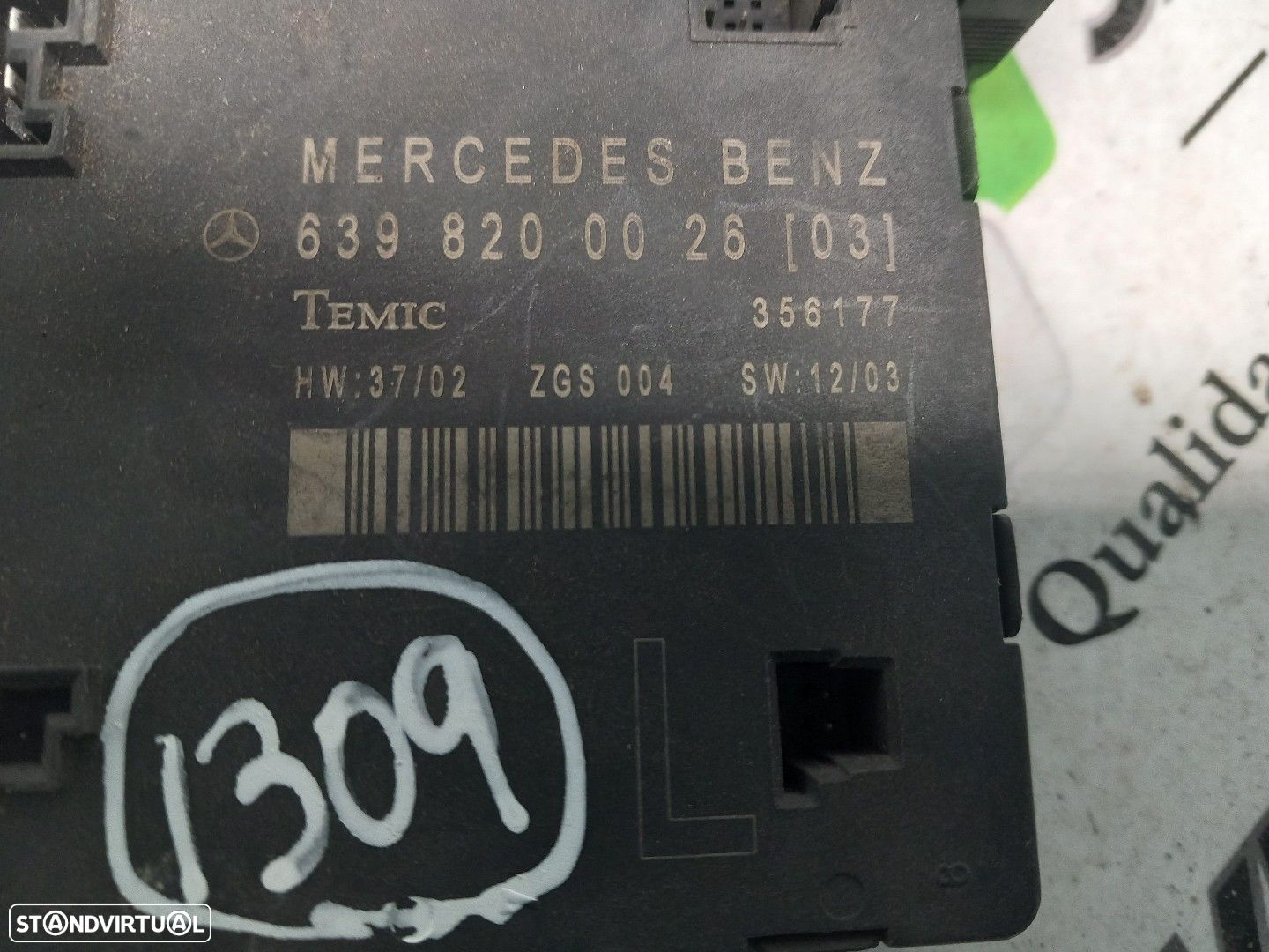 Módulo Eletrónico Mercedes-Benz Vito / Mixto Caixa (W639) - 1