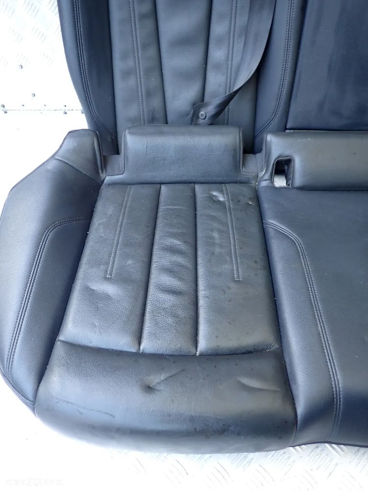 FOTEL PRZEDNI PRAWY / LEWY AUDI A4 B9 SKÓRA  ORAZ KANAPA TYLNIA KOMPLET - 16