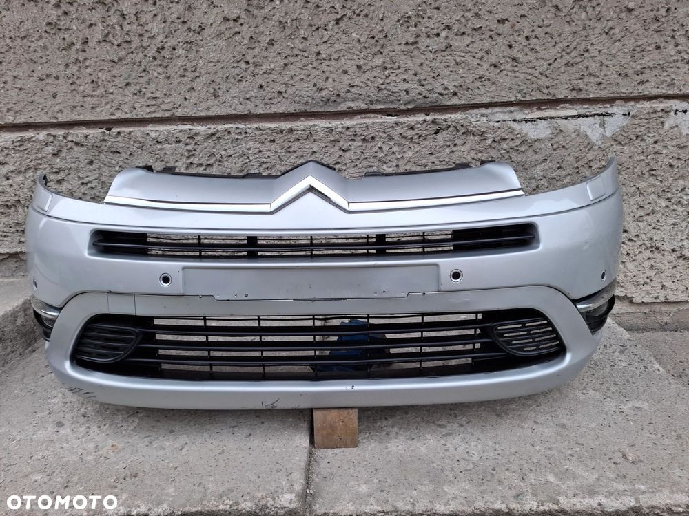 ZDERZAK PRZÓD PRZEDNI CITROEN C4 GRAND PICASSO 06/09r SPRYSKI - 2