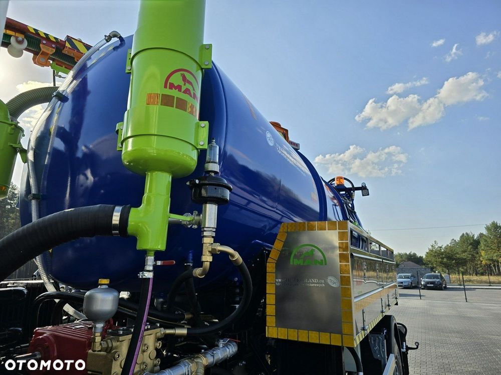 MAN 4x4 WUKO GAMON PW8  do zbierania odpadów płynnych separatorów - 14