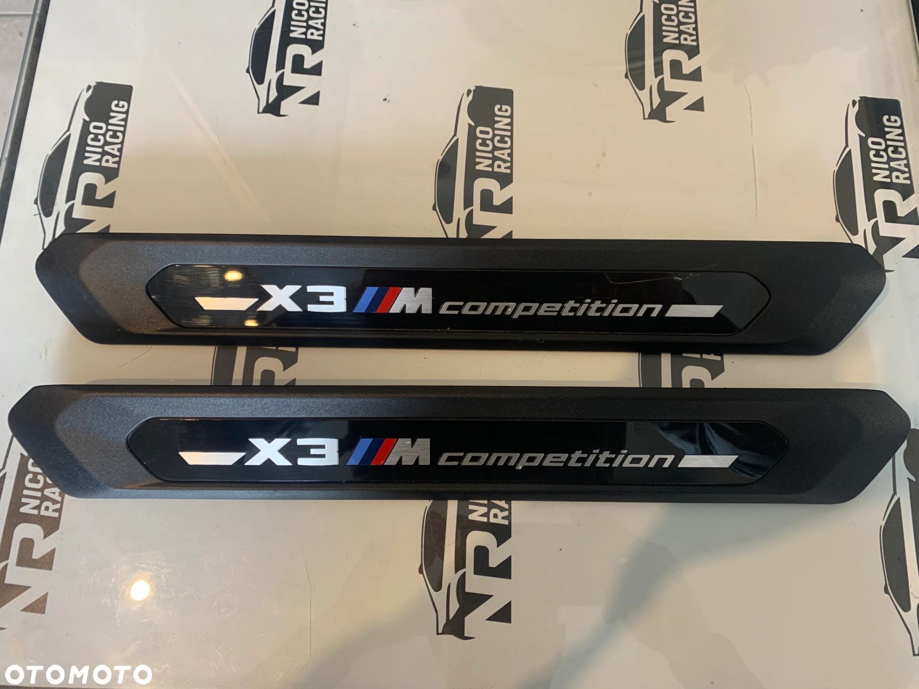 LISTWA NAKŁADKA PROGOWA PRZÓD LEWA PRAWA X3M F97 COMPETITION 8077612 - 1