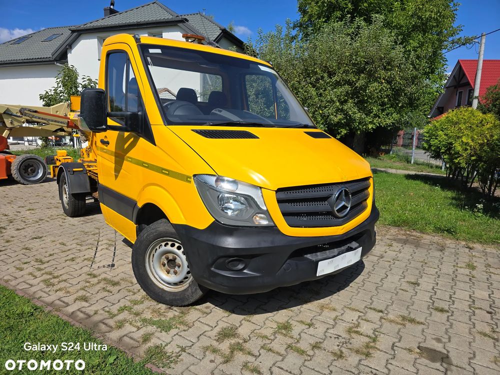 Mercedes-Benz Sprinter 313CDi Solarka Piaskarka Posypywarka Hydraulika rozrzutnik ECON Specjalny komunalny Schmidt gritter salt spreader pługopiaskarka ASR Tempomat Zimowy Komunalny - 15