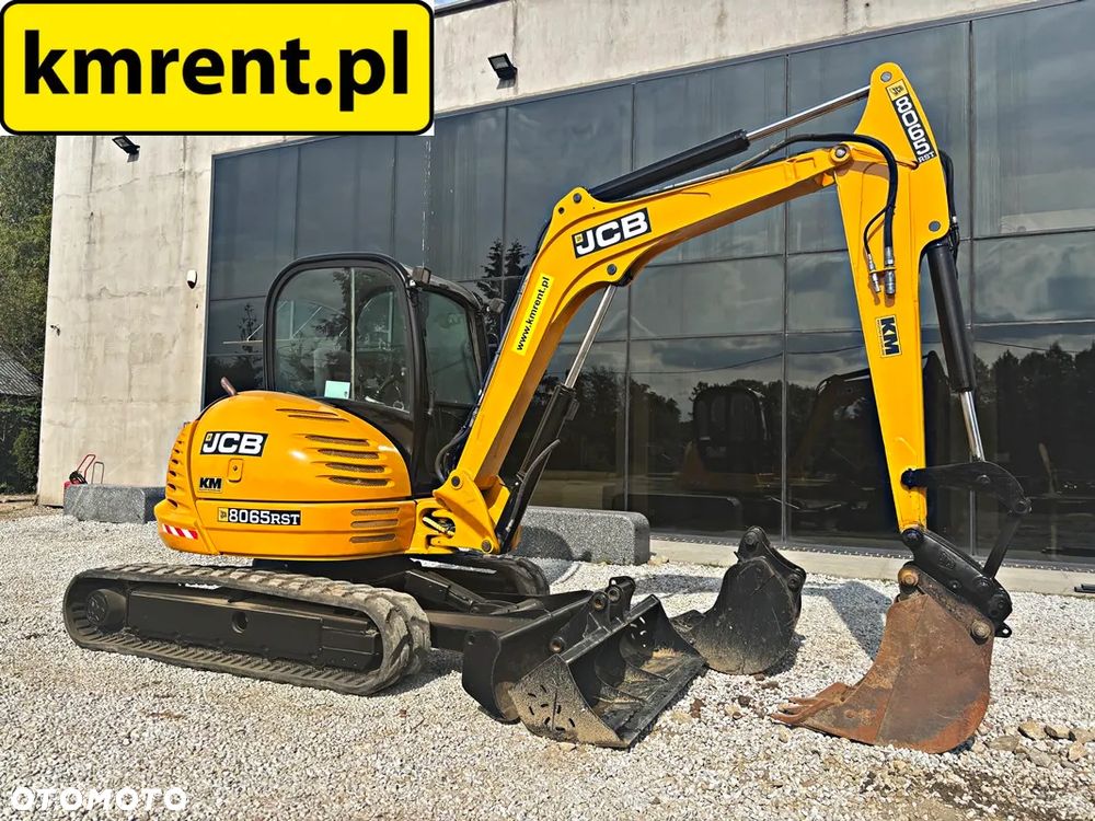 JCB 8065 MINI-KOPARKA 2010 R. MTH:4906! | CAT 307 JCB 855 - 5