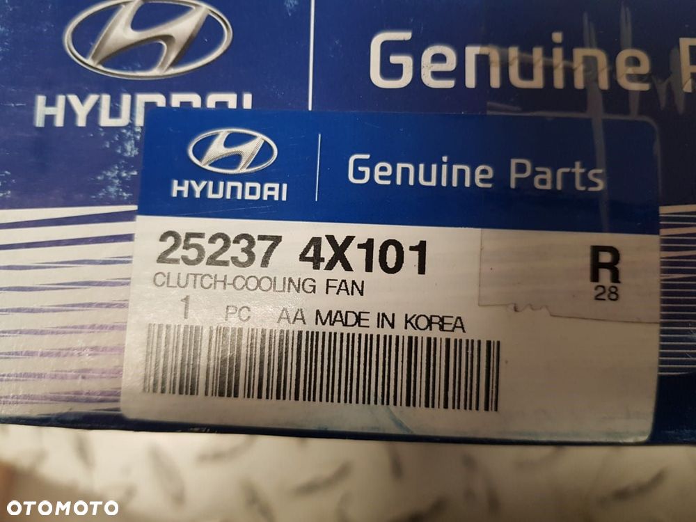 FABRYCZNIE NOWE ORYGINALNE SPRZĘGŁO WISKOTYCZNE WISKOZOWE WISKOZA HYUNDAI 2.92 52374X101 - 3