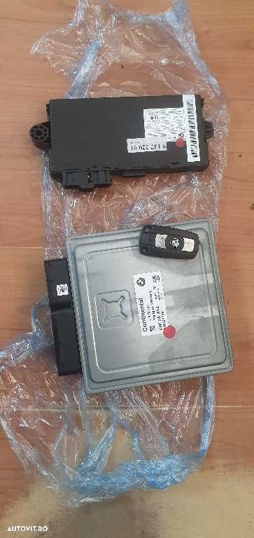 Kit pornire ECU CAS si CHEIE BMW seria 3 benzina N43 - 2